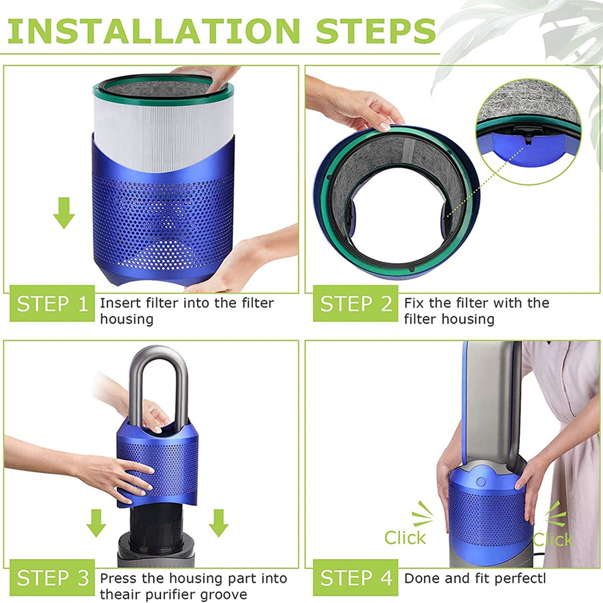 Dyson Fan Pure Cool - 다이슨 퓨어쿨 HP03 DP01 DP03 데스크탑